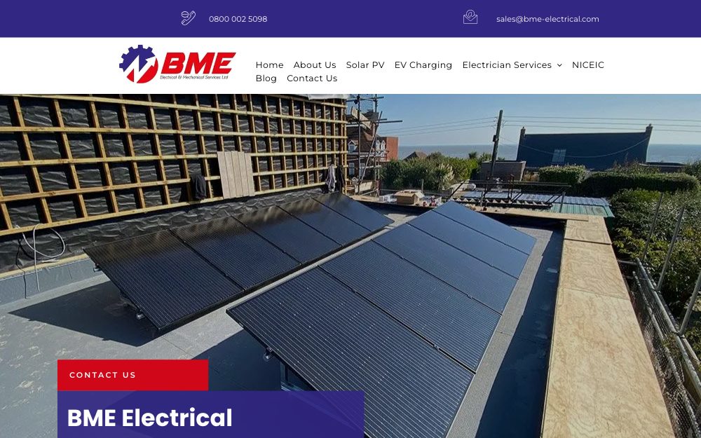 BME Electrical homepage